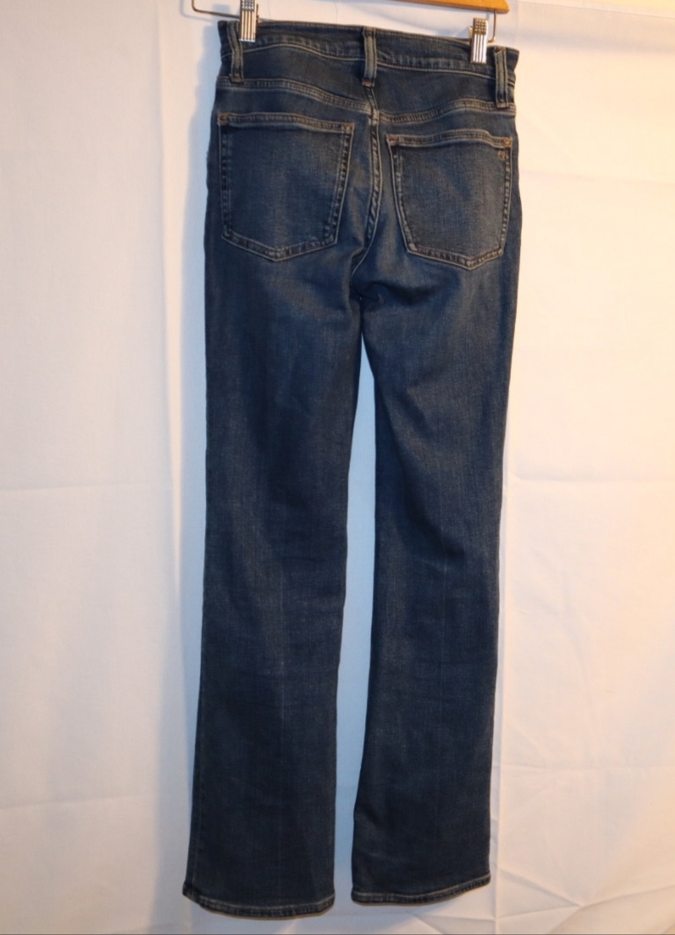 Madewell Petite Kick Out Full-Length Jeans in Devito Wash Size 23 Petite - Picture 10 of 15